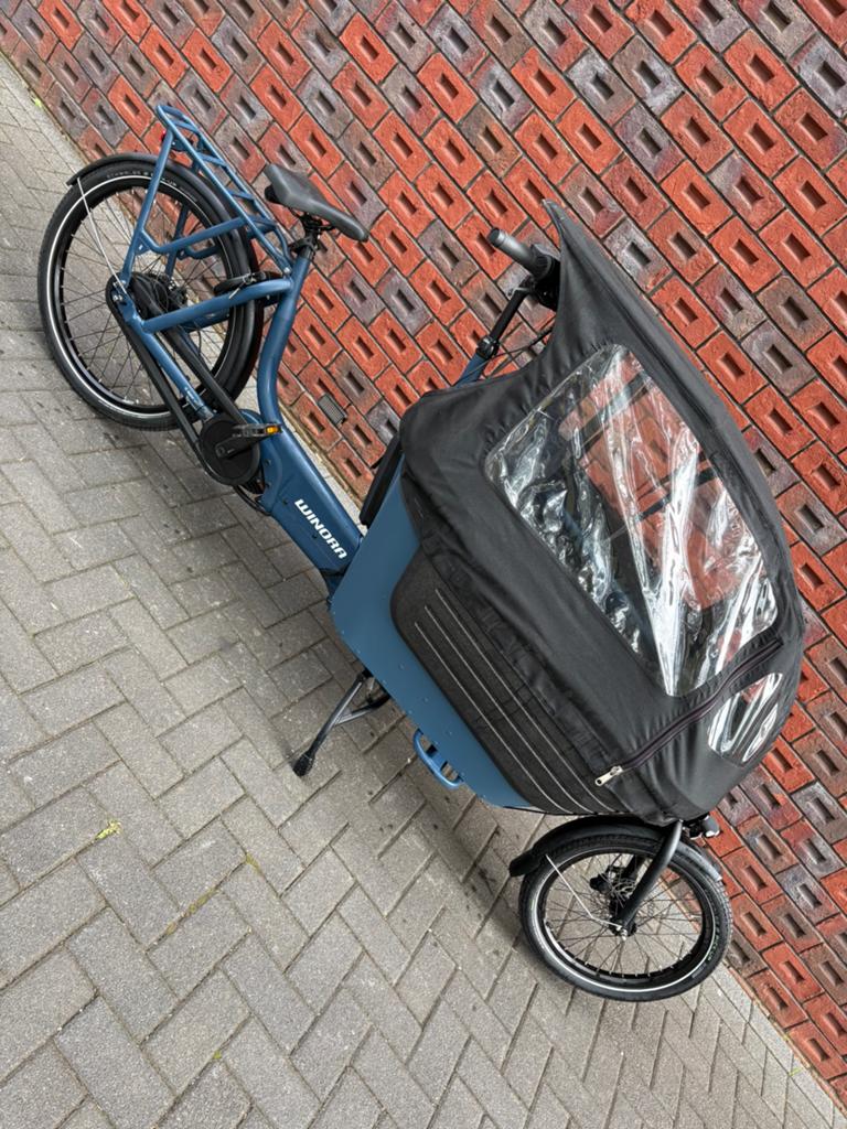 Winora FUB 2 E-bike / zeer nette staat, Fietsen en Brommers, Fietsen | Bakfietsen, Zo goed als nieuw, 4 kinderen of meer, Ophalen of Verzenden