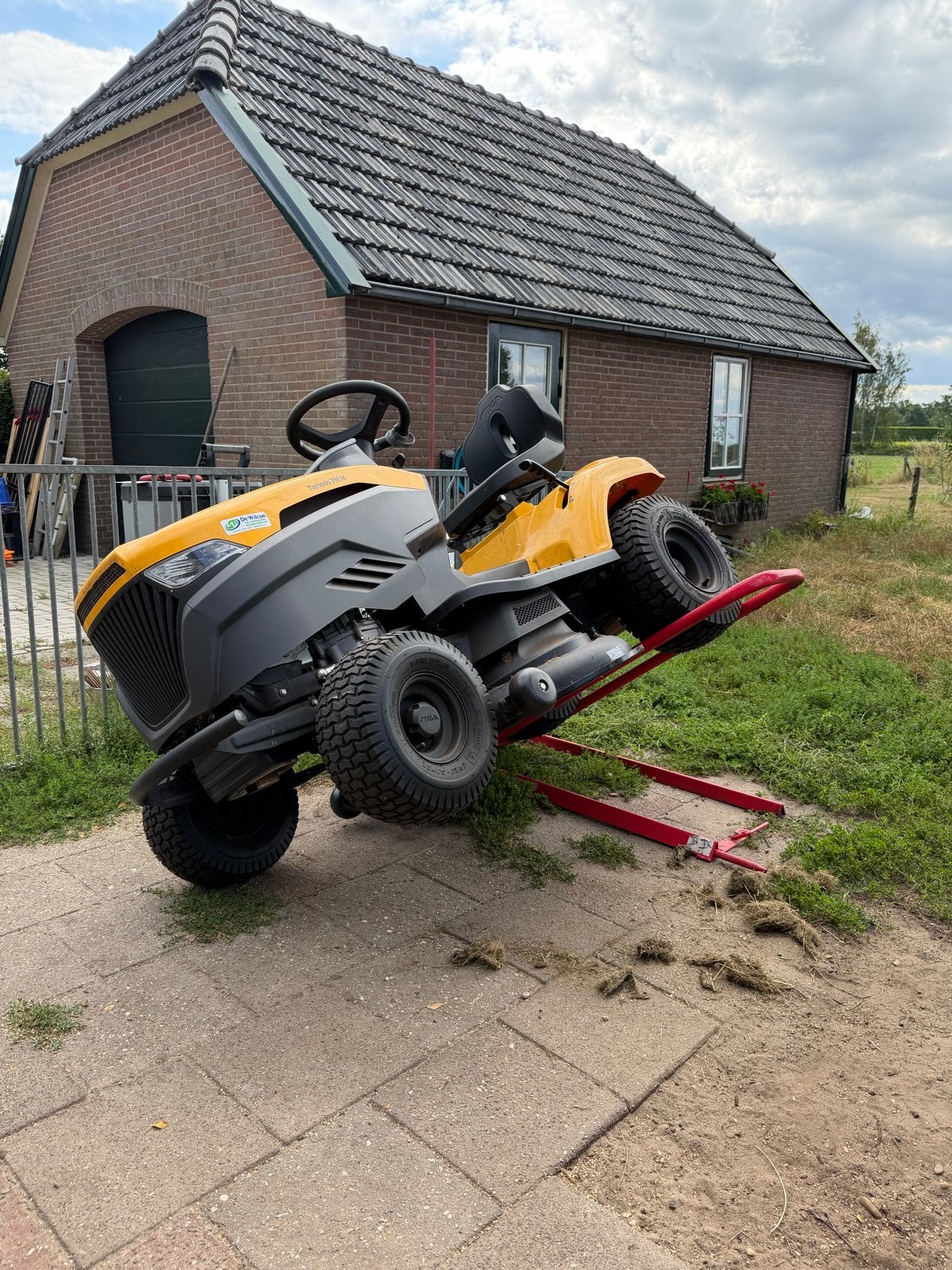 Nieuwe zitgrasmaaier hefboom tot 300 kg, Ophalen, Nieuw