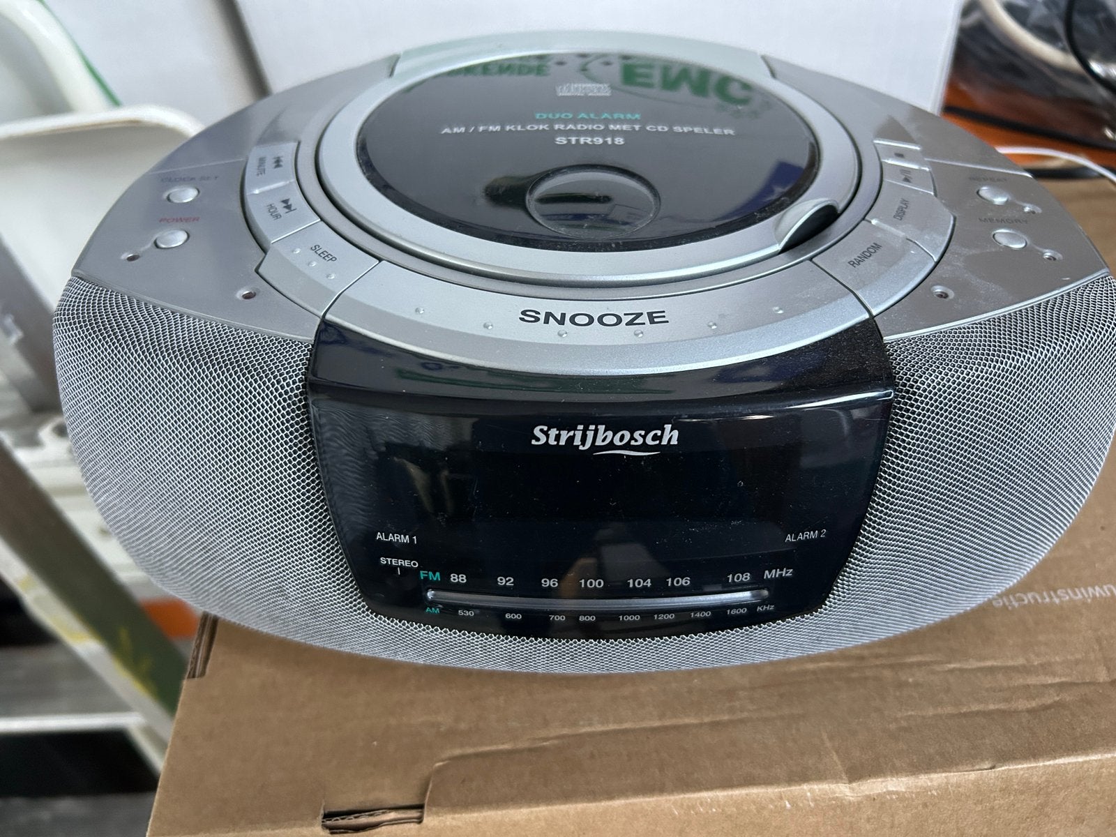 Strijbosch radio cd speler, Audio, Tv en Foto, Radio's, Ophalen of Verzenden