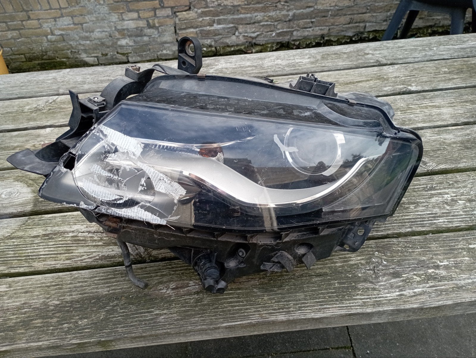 Koplamp links-voor Audi A4 (B8) 2007-2011 Xenon, Auto-onderdelen, Ophalen of Verzenden, Gebruikt, Audi