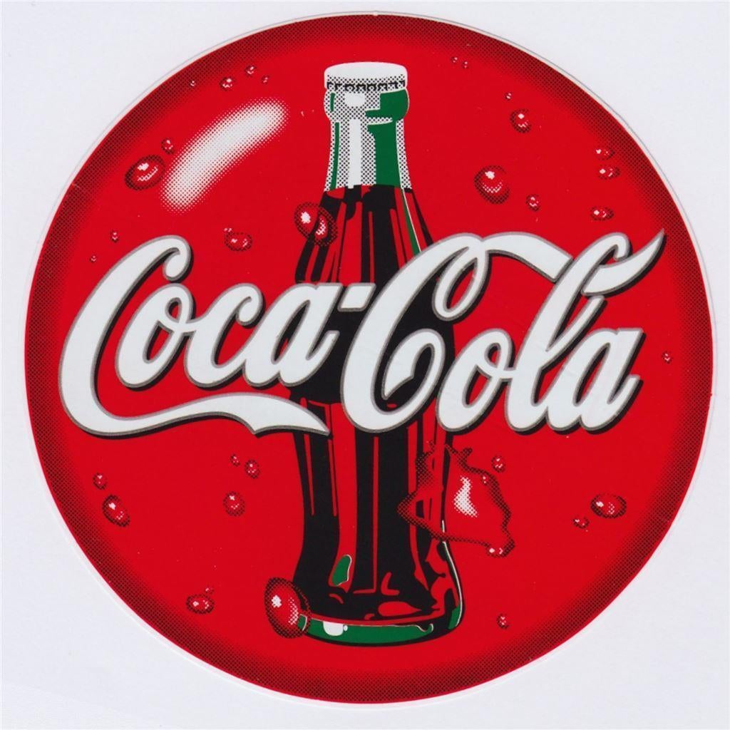 Coca Cola sticker #1, Ophalen of Verzenden, Nieuw, Gebruiksvoorwerp