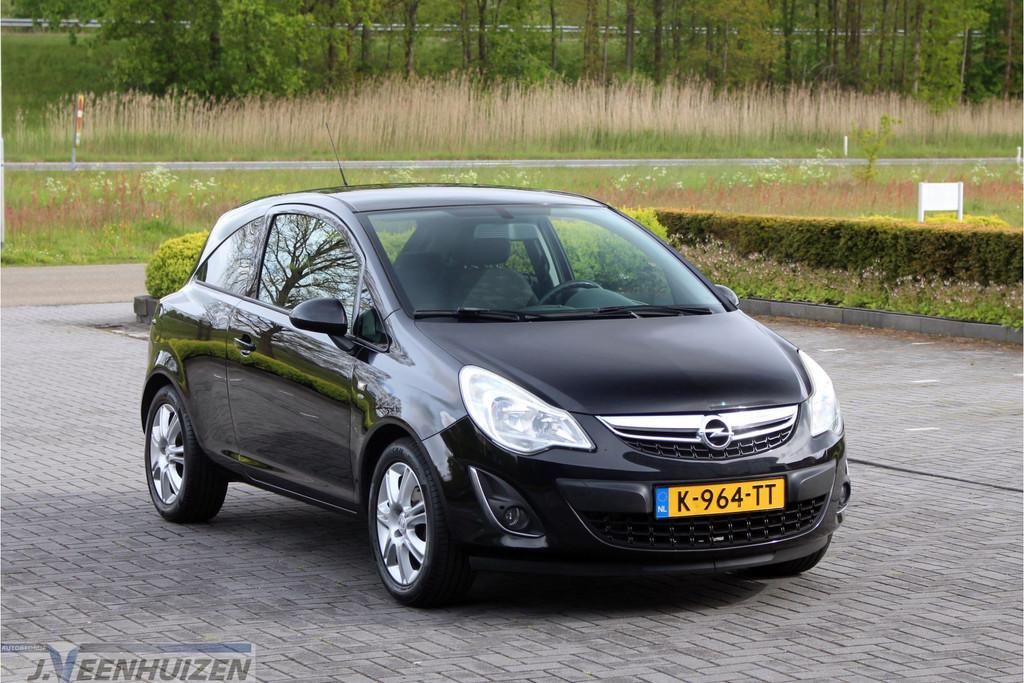 Opel Corsa 1.4-16V 2011 Airco Nwe APK! (bj 2011), Voorwielaandrijving, Euro 5, Stof, 1398 cc