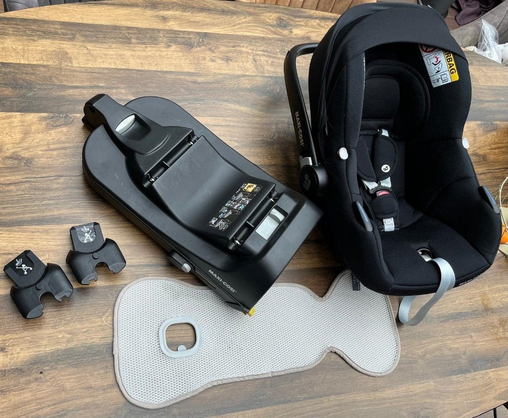 Maxicosi CabrioFix, Ophalen, Gebruikt, Afneembare rugleuning, Isofix