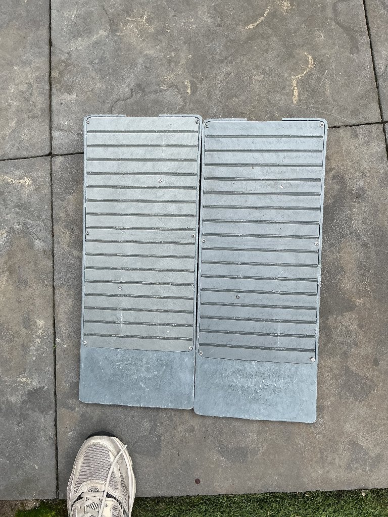 Oprij platen camper €10.00, Caravans en Kamperen, Ophalen of Verzenden, Gebruikt