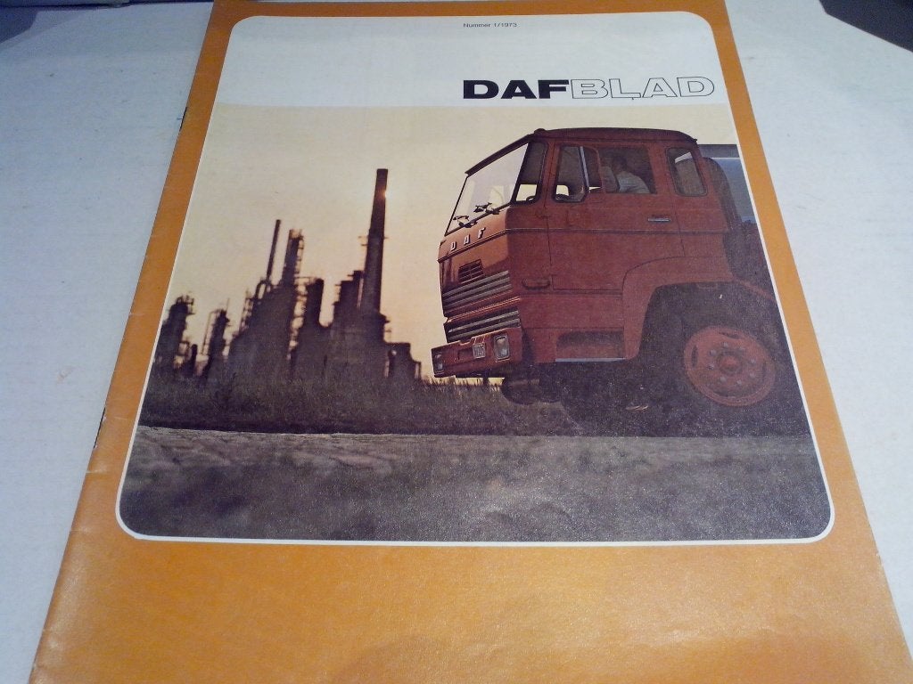 DAF Blad 1973 1, Ophalen of Verzenden, Zo goed als nieuw, Overige merken