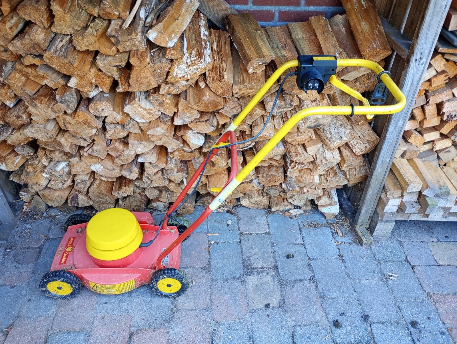 wolf gerate 2,32 e electrische grasmaaier, Tuin en Terras, Ophalen, Gebruikt
