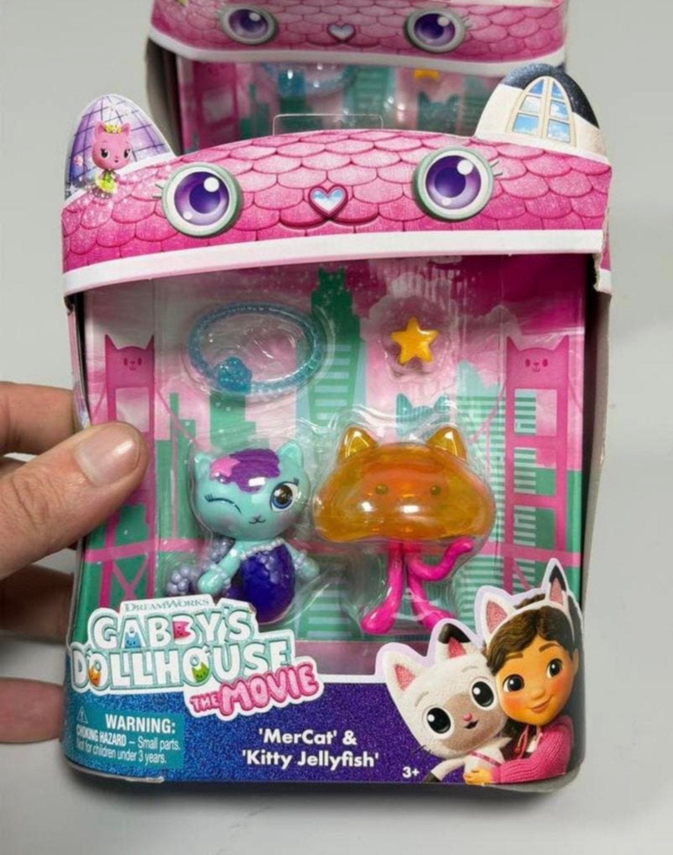Gabby’s Poppenhuis De Film – MerCat & Kitty Kwalletje NIEUW, Nieuw, Ophalen of Verzenden, H, H