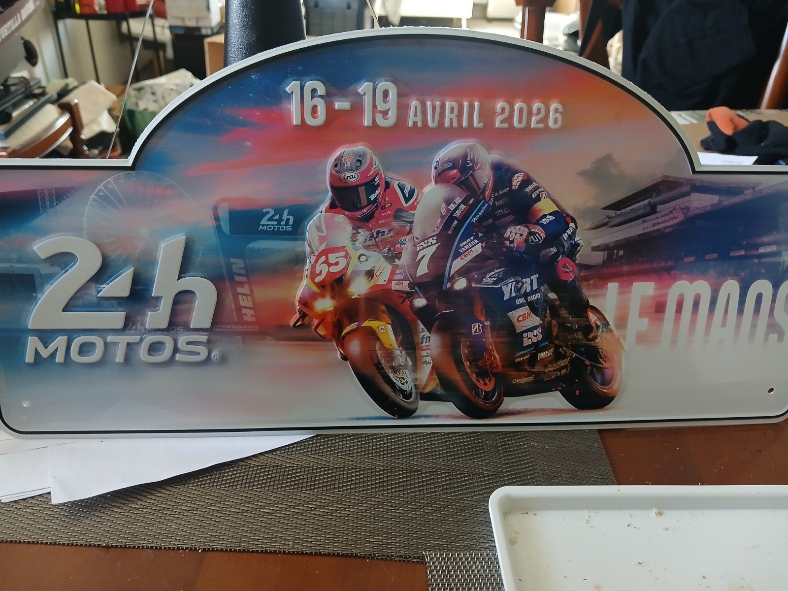24h lemans 2026 motoren blikkenplaat, Ophalen of Verzenden