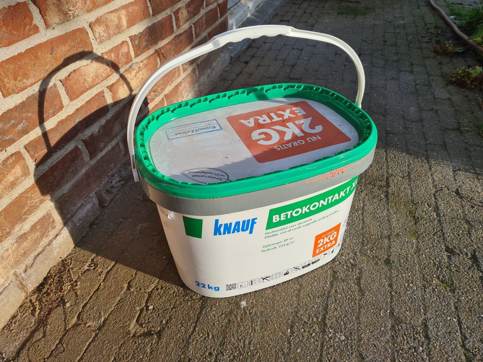 Knauf Betokontakt Hechtprimer - ca. 16 kg, Ophalen, Gebruikt