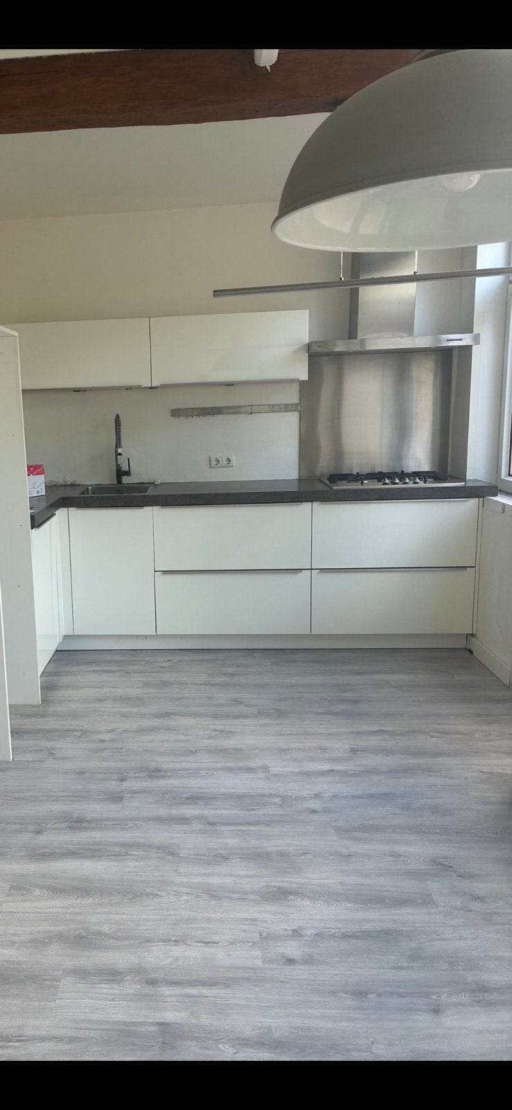 Keuken (plaats Houten), Huis en Inrichting, Keuken | Complete keukens, Ophalen, Gebruikt, Wit, Hoekkeuken