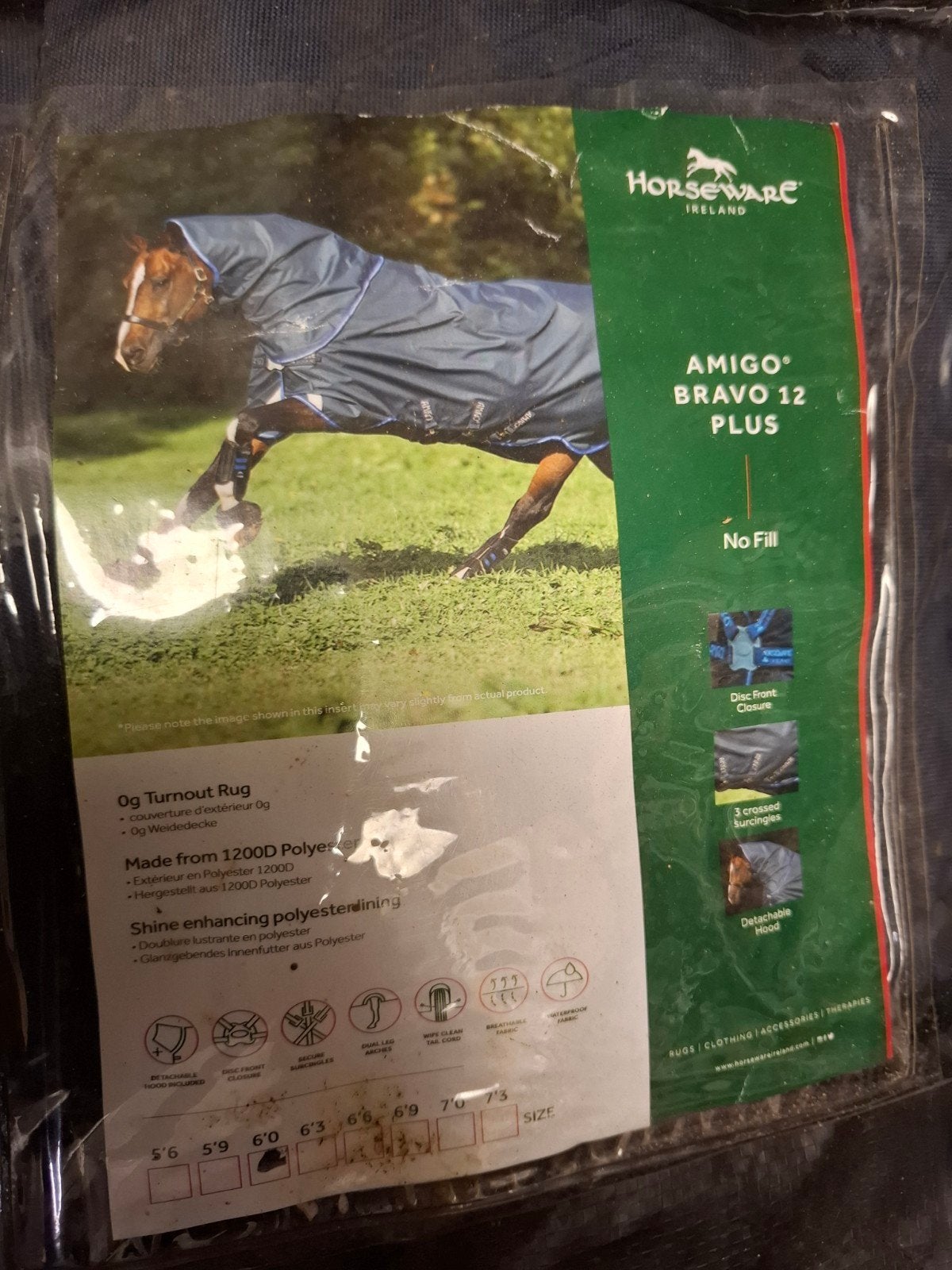 Horseware Amigo Bravo 12 Plus, Ophalen, Nieuw