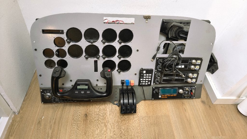 Concept flight simulator+Saitek onderdelen, Ophalen, Gebruikt, 1 speler, Racen en Vliegen