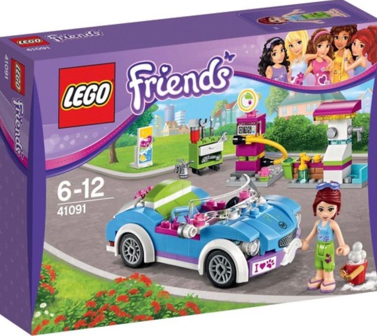 LEGO Friends Mia's Sportwagen #41091, Ophalen, Gebruikt