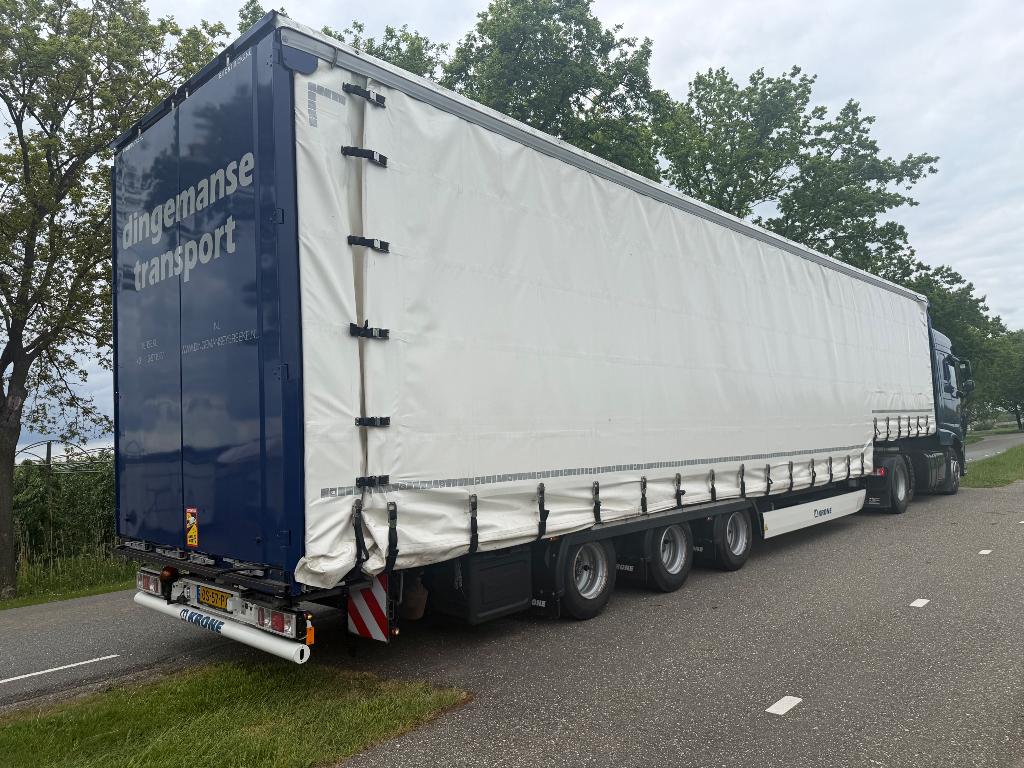 SCHUIFZEIL /SEMI DIEPLADER/ PORTAAL VERBREDERS / 2021, Bedrijf, Aanhangers en Opleggers, Te koop