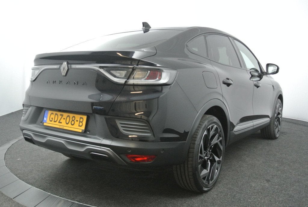 Renault Arkana 1.6 E-Tech full hybrid 145 esprit Alpine | Pa, Auto's, Renault, Arkana, Gebruikt, Met garantie (alle), Zwart