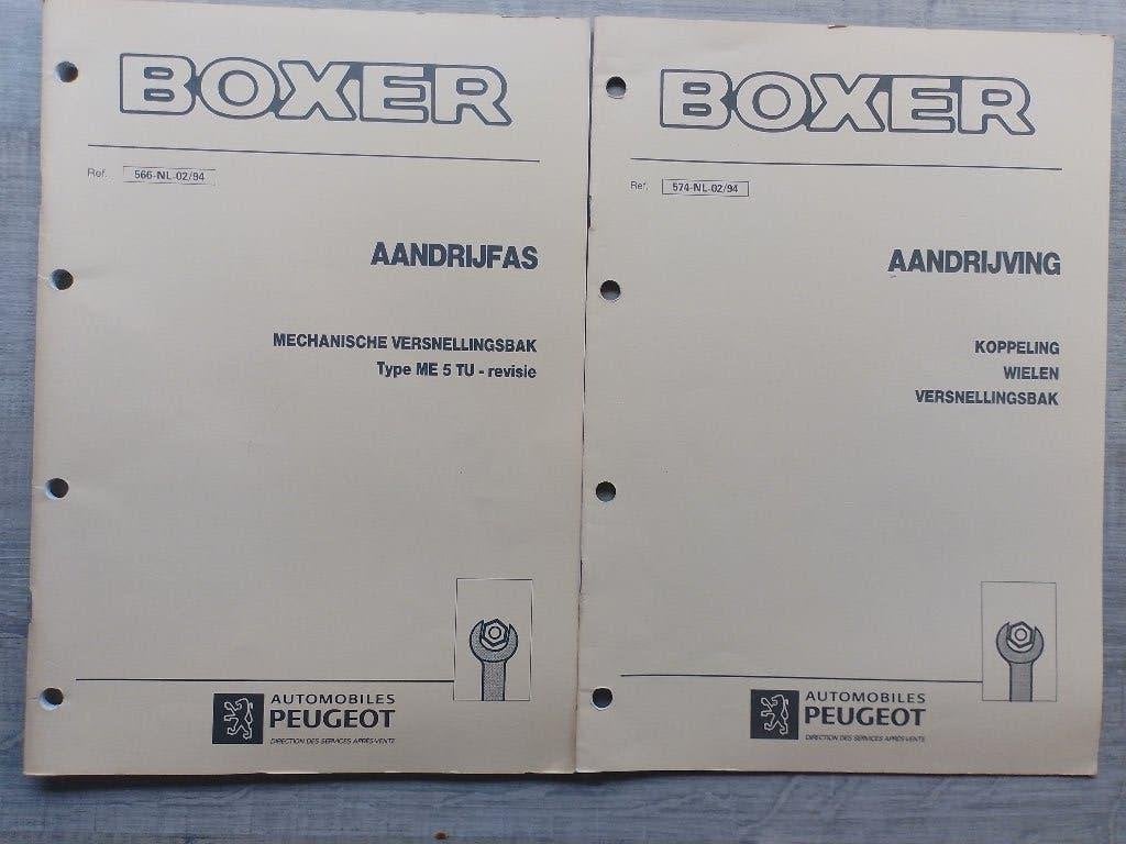 Peugeot Boxer Versnellingsbak revisie dealer werkplaatsboek, Ophalen of Verzenden, Gelezen, Peugeot