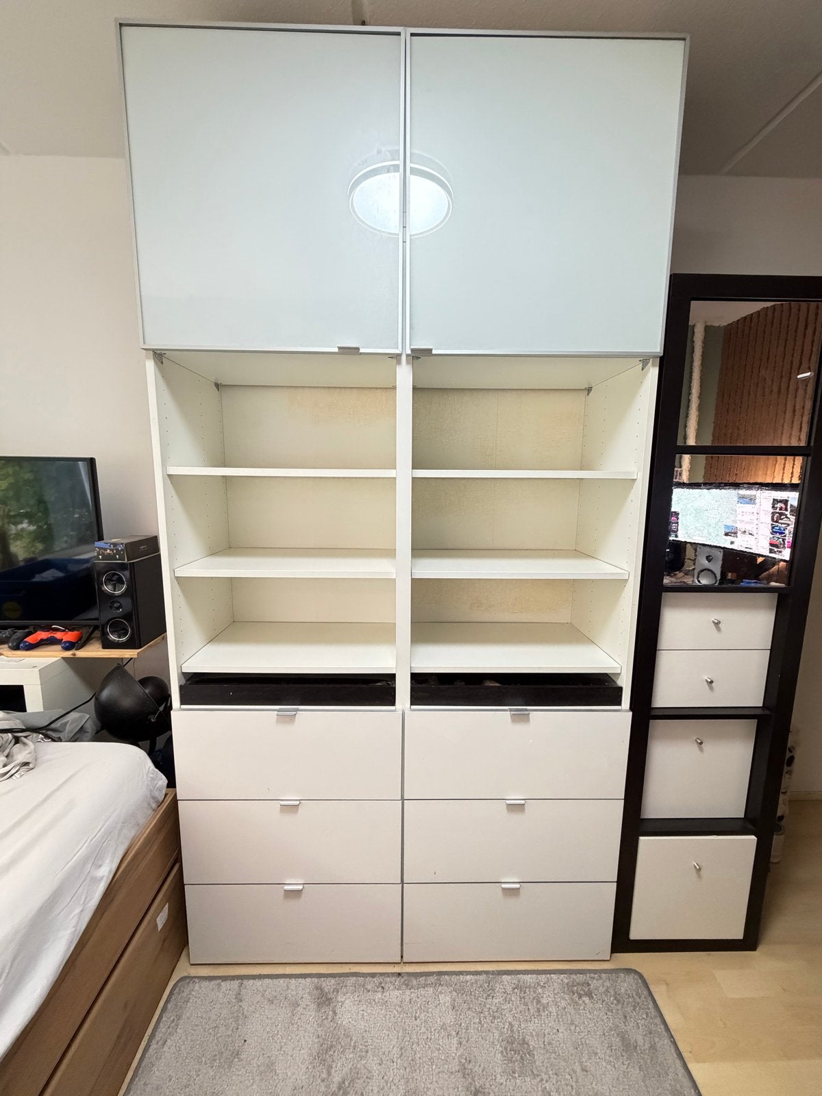 IKEA BESTA opbergkast, Ophalen, Gebruikt