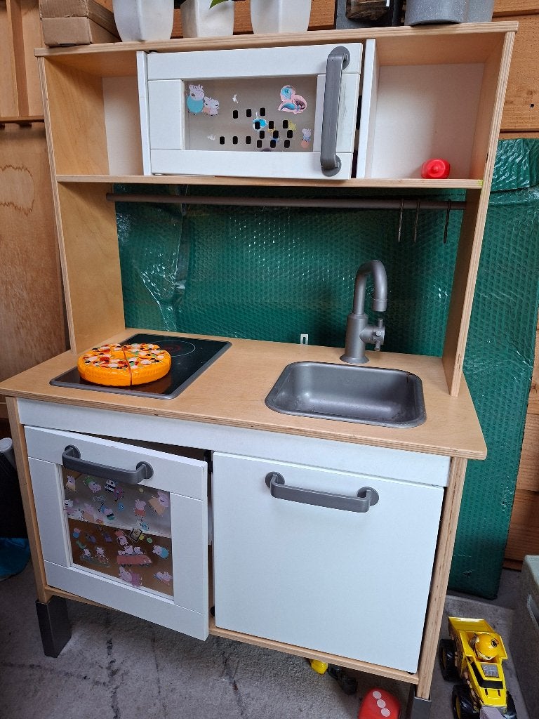 Speelgoedkeuken met accessoires, Kinderen en Baby's, Ophalen, Gebruikt