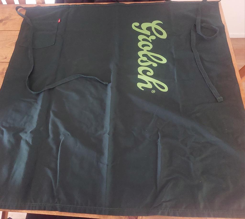Grolsch schort, Ophalen of Verzenden, Zo goed als nieuw, Grolsch