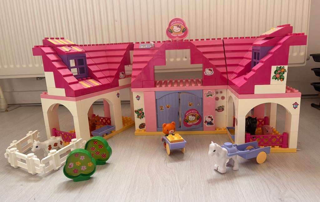 Duplo Boerderij (Hello Kitty), Ophalen, Gebruikt, Overige typen, Duplo