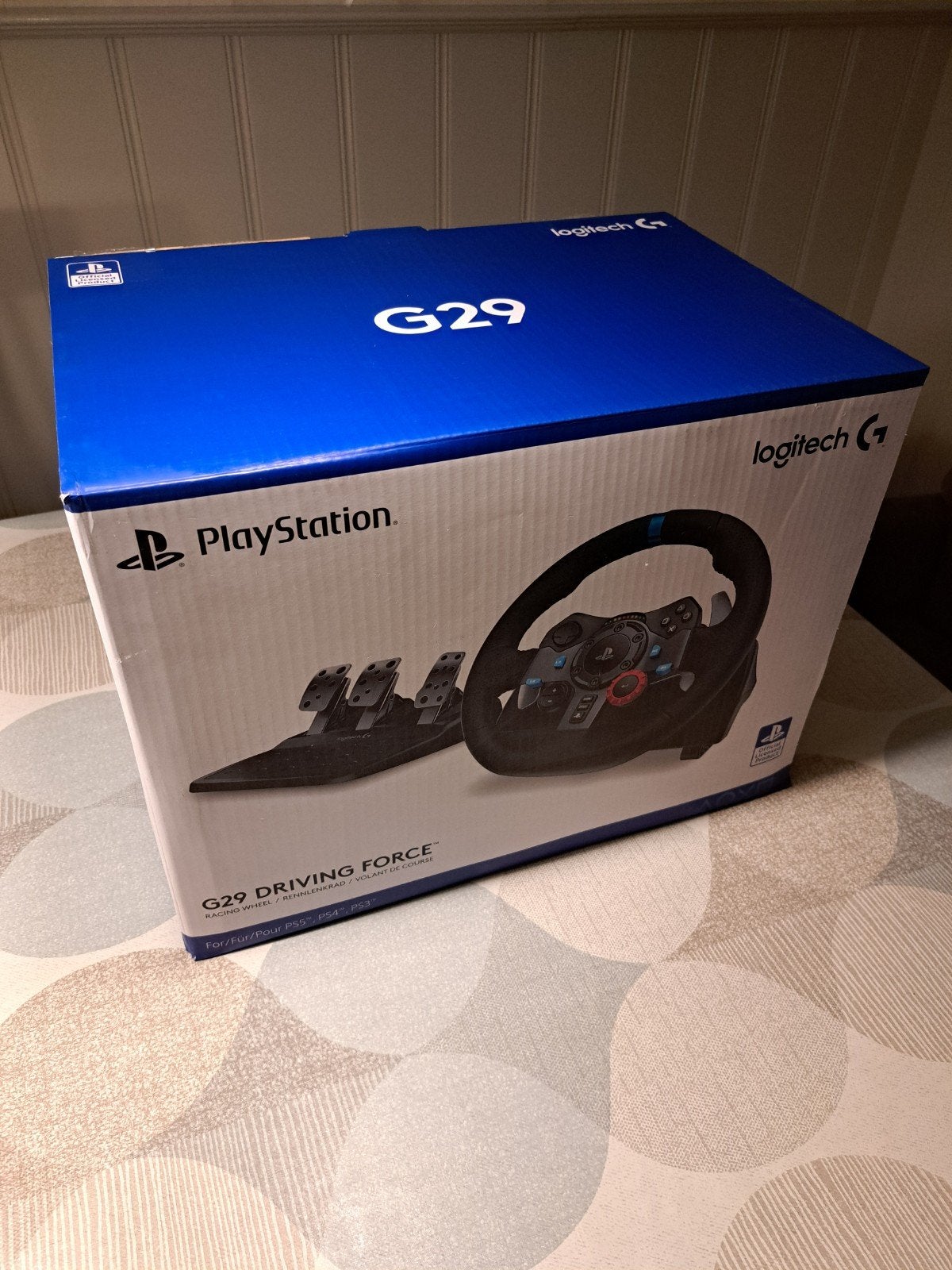 Nieuw logitech g29 stuur en pedalen + schakel pook, Ophalen of Verzenden, Nieuw, Stuur of Pedalen, PlayStation 5