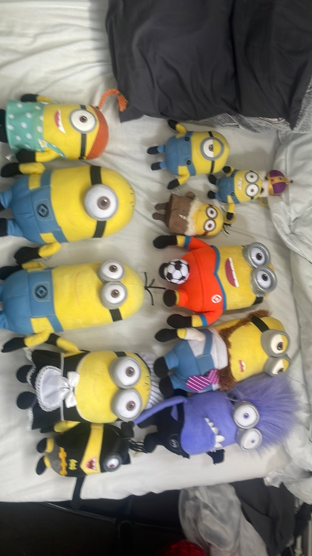 Partij minions knuffels, Ophalen of Verzenden, Zo goed als nieuw, Overige typen