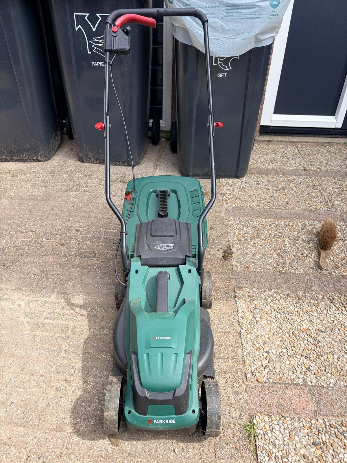 Parkside Elektrische Grasmaaier PRM 1200 A1, Tuin en Terras, Grasmaaiers, Ophalen, Cirkelmaaier, Gebruikt, Elektrische grasmaaier