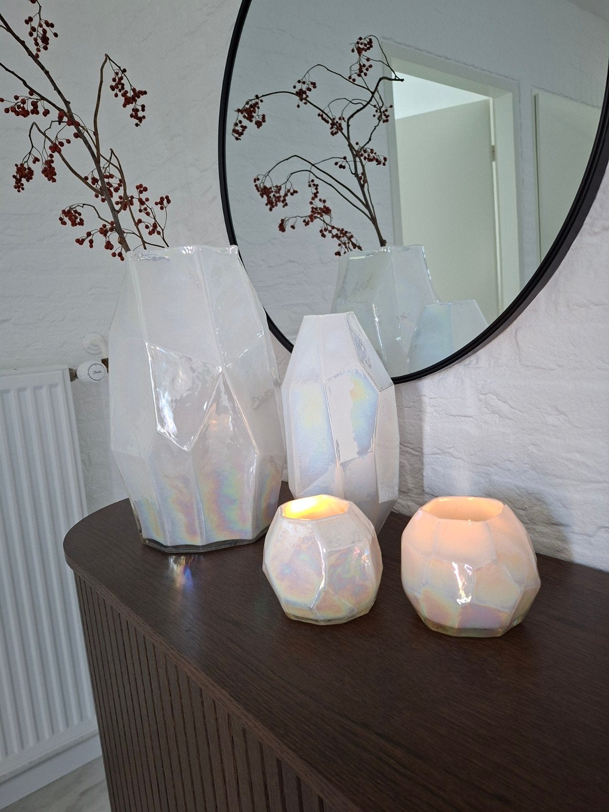 Pols Potten Graphic Luster set, Overige kleuren, 50 tot 75 cm, Ophalen of Verzenden, Glas