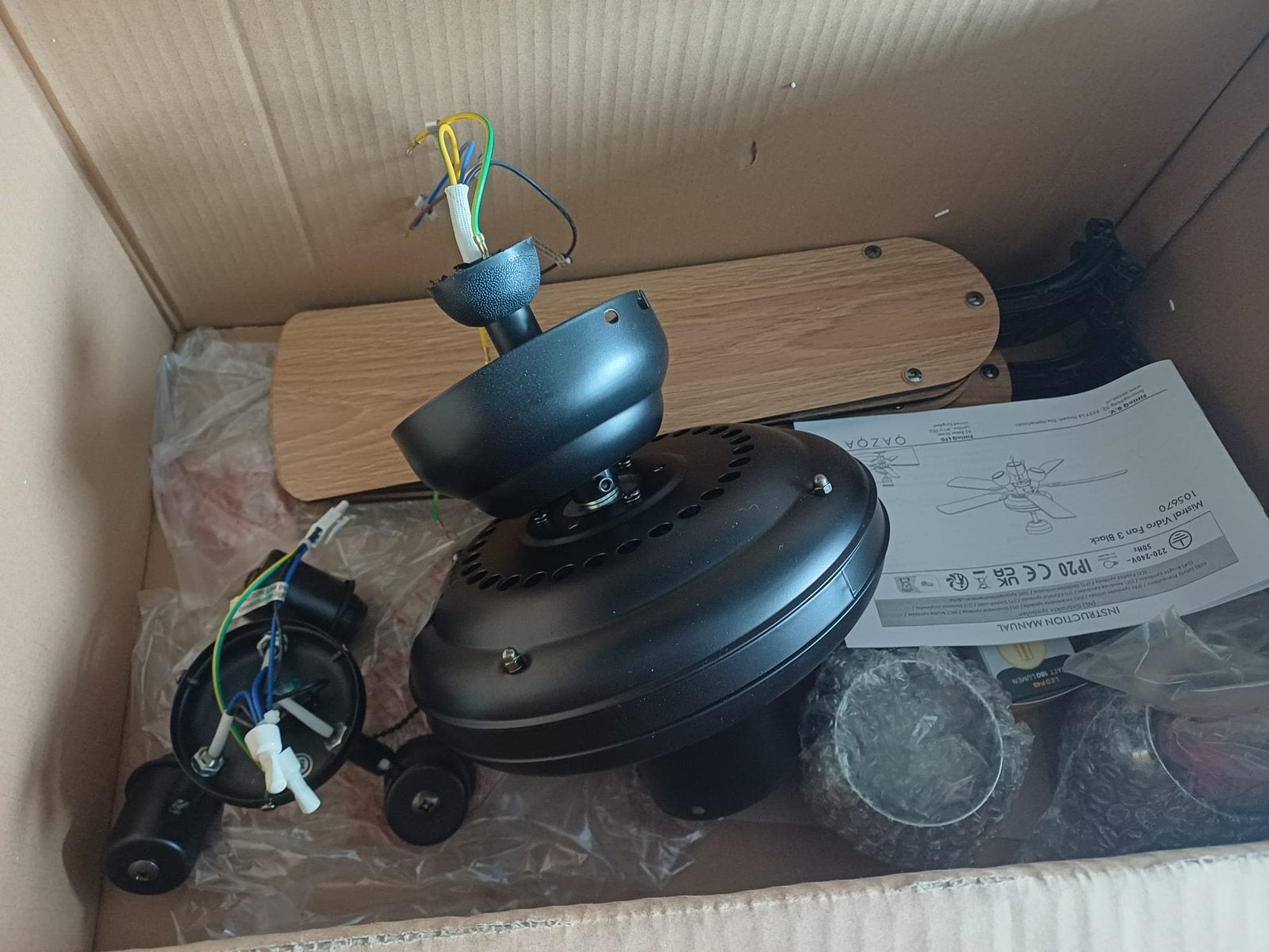 Plafon ventilator, Dieren en Toebehoren, Ophalen of Verzenden, Nieuw, Verlichting