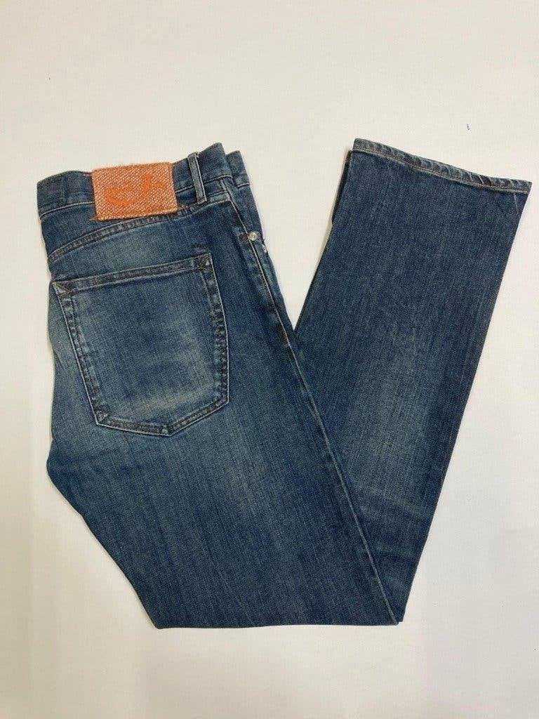Jacob Cöhen Style J612 LTD jeans - 33 - Blue - Orange patch, Blauw, Ophalen of Verzenden, Zo goed als nieuw, Jacob Cohen