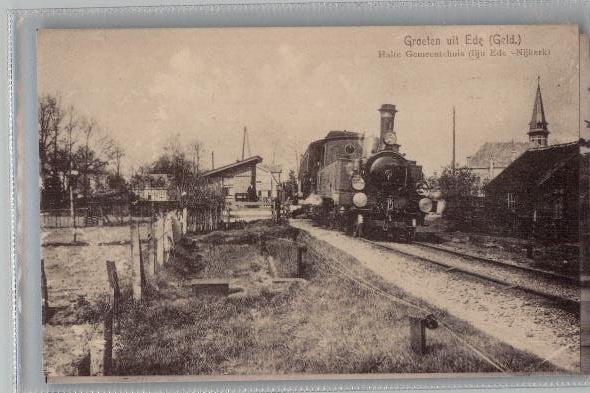 Ede Stoomtrein Halte Gemeentehuis lijn Ede-Nijkerk ZIE INFO