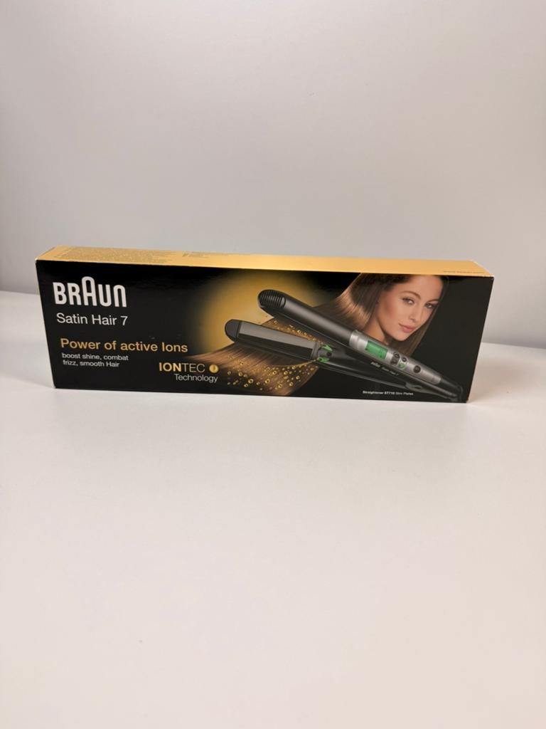 Braun Satin Hair 7 Stijltang met IONTEC Technologie, Ophalen of Verzenden, Nieuw, Haarverzorging