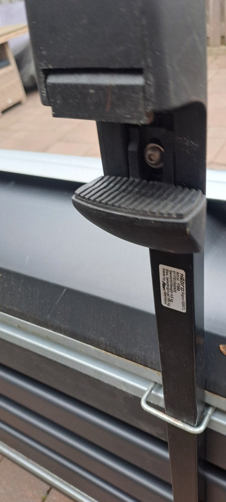 Hapro Roady 450 dakkoffer met dakdragers, Ophalen, Zo goed als nieuw