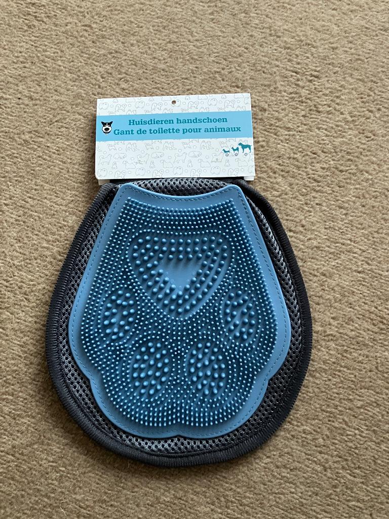 Huisdier hond kat handschoen borstel NIEUW, Dieren en Toebehoren, Honden-accessoires, Nieuw, Ophalen of Verzenden