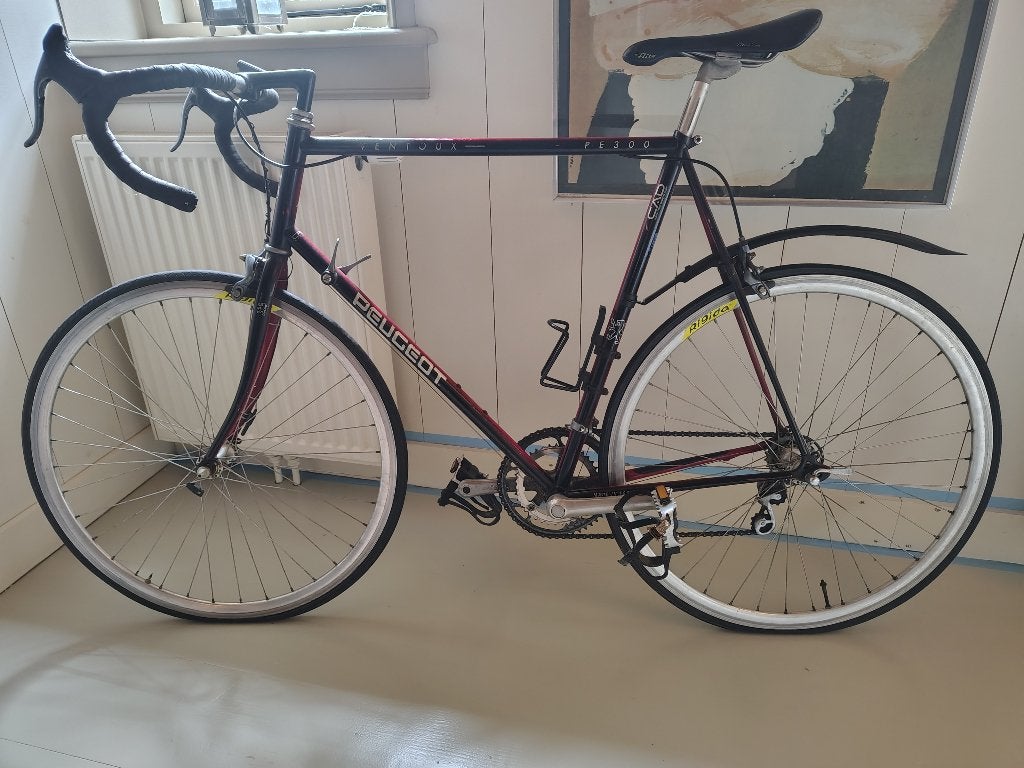 vintage racefiets- Peugeot Ventoux PE 300 - maat 62 (groot), Fietsen en Brommers, Fietsen | Racefietsen, 28 inch, Gebruikt, 61 tot 65 cm