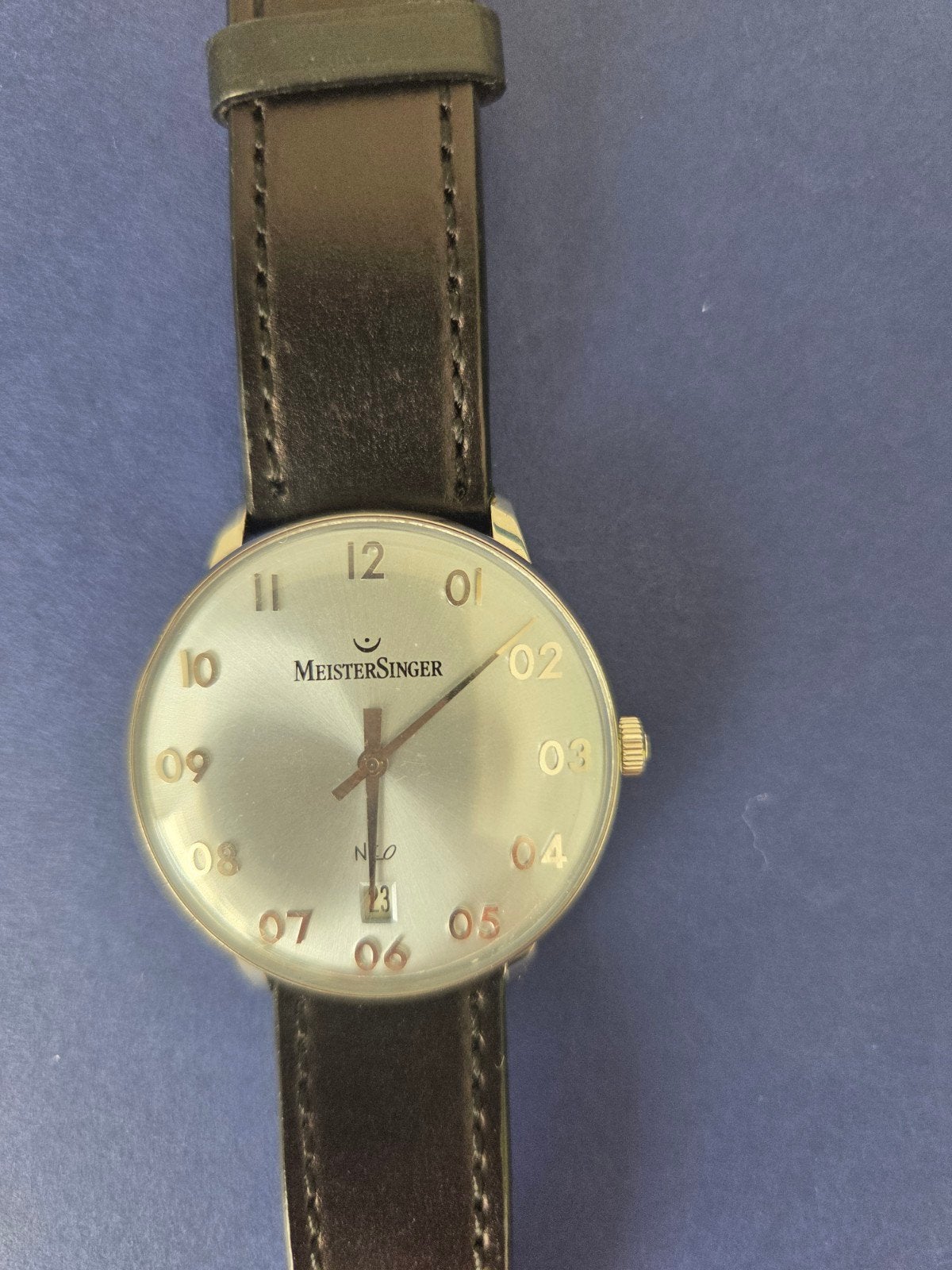 Meistersinger Dames Horloge - Elegant en Tijdloos Design, Overige merken, Staal, Polshorloge, Ophalen of Verzenden