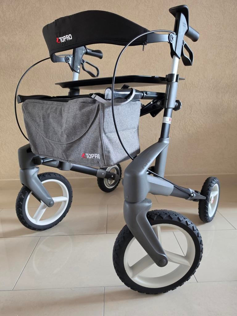 Topro Olympos ATR rollator M, Ophalen of Verzenden, Lichtgewicht, Zo goed als nieuw