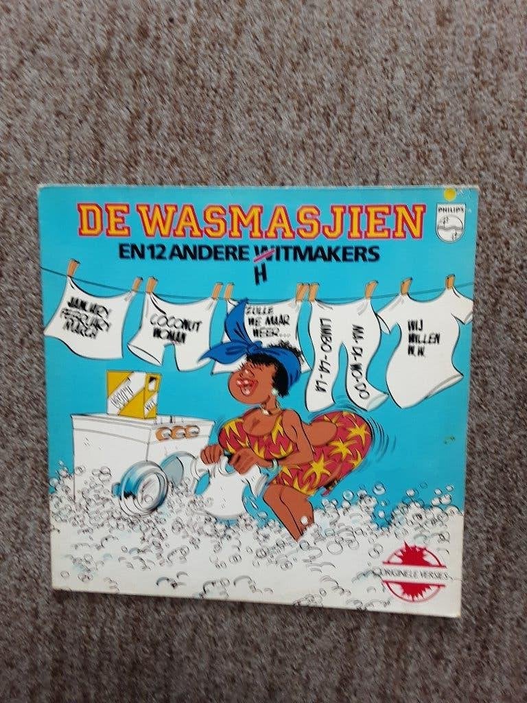 vinyl lp De Wasmasjien En 12 Andere Hitmakers, LP, Gebruikt, Ophalen of Verzenden, Levenslied of Smartlap