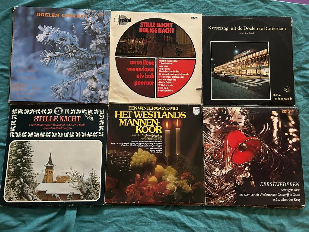 27 LP's Kerstmuziek Koor (ook per stuk te koop), Ophalen of Verzenden, Gebruikt