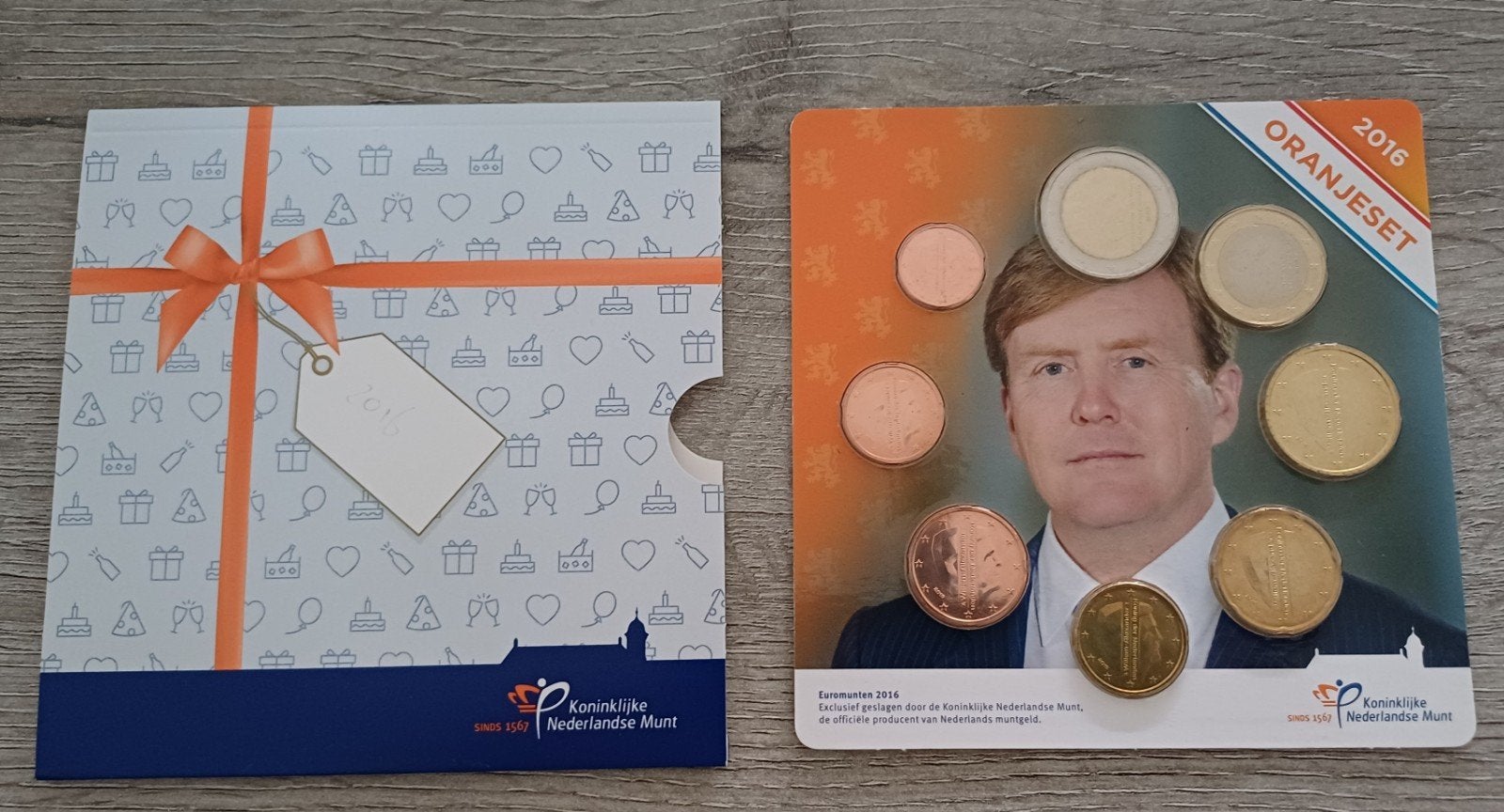Oranjeset 2016 - Euromunten, Ophalen of Verzenden, Euro's, Setje