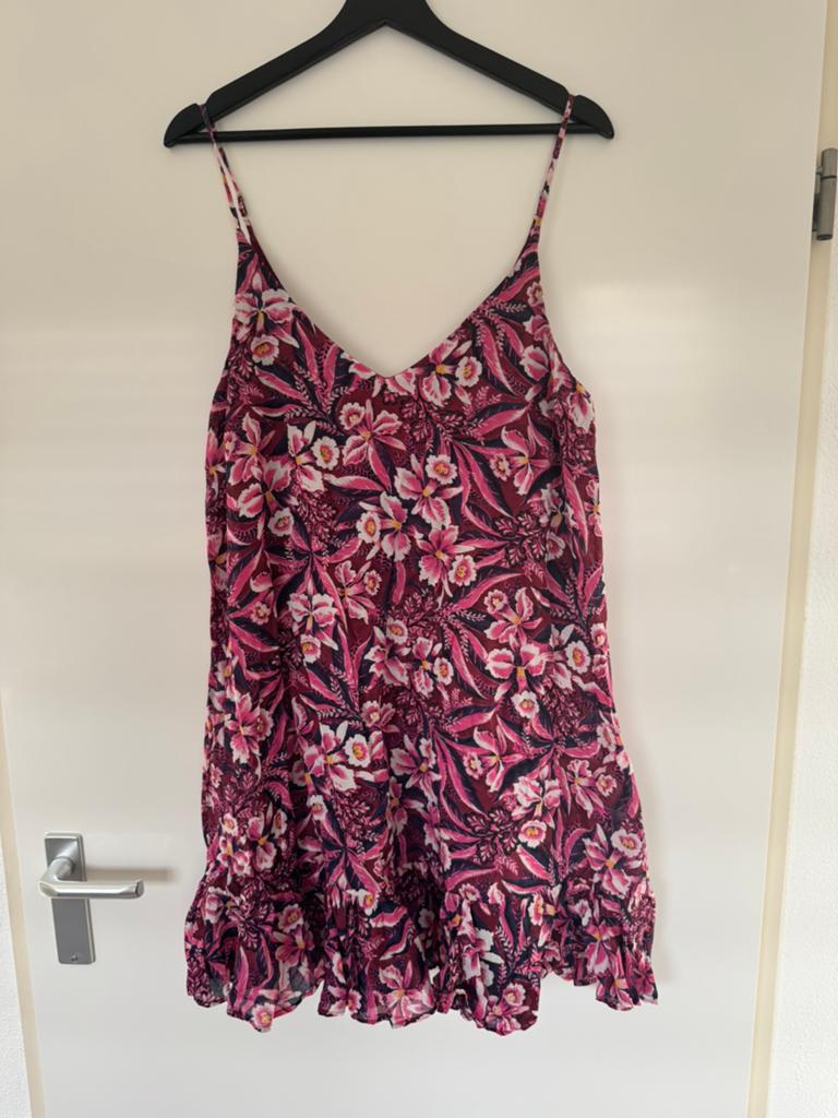 Roze met bloemen zomerjurkje. & other stories maat M, Maat 38/40 (M), Ophalen of Verzenden, Zo goed als nieuw, Roze