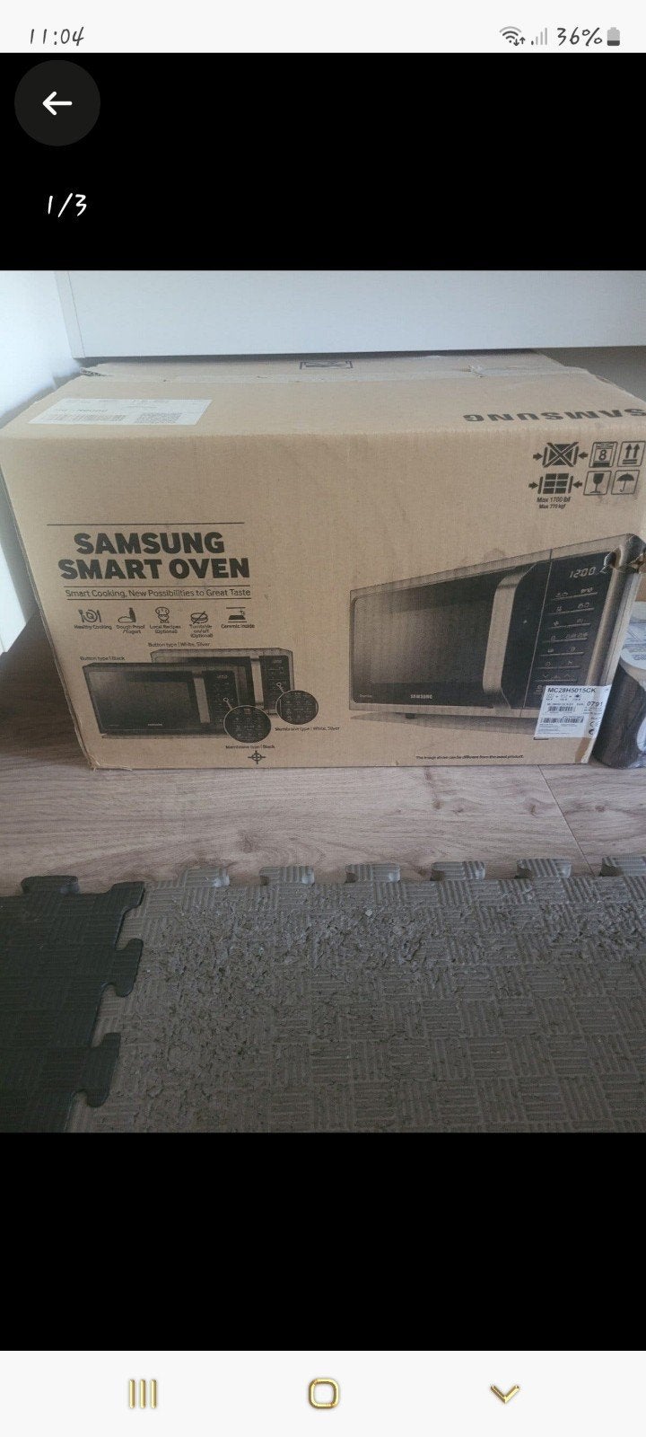 Samsung Smart Oven - Zo goed als nieuw, Witgoed en Apparatuur, Magnetrons, Ophalen, Combimagnetron, Hete lucht, Zo goed als nieuw