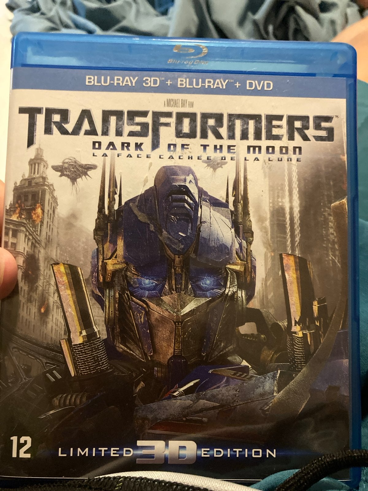 Transformers: Dark of the Moon 3D Limited Edition Blu-ray, Vanaf 12 jaar, Ophalen of Verzenden, Gebruikt, Speciale editie