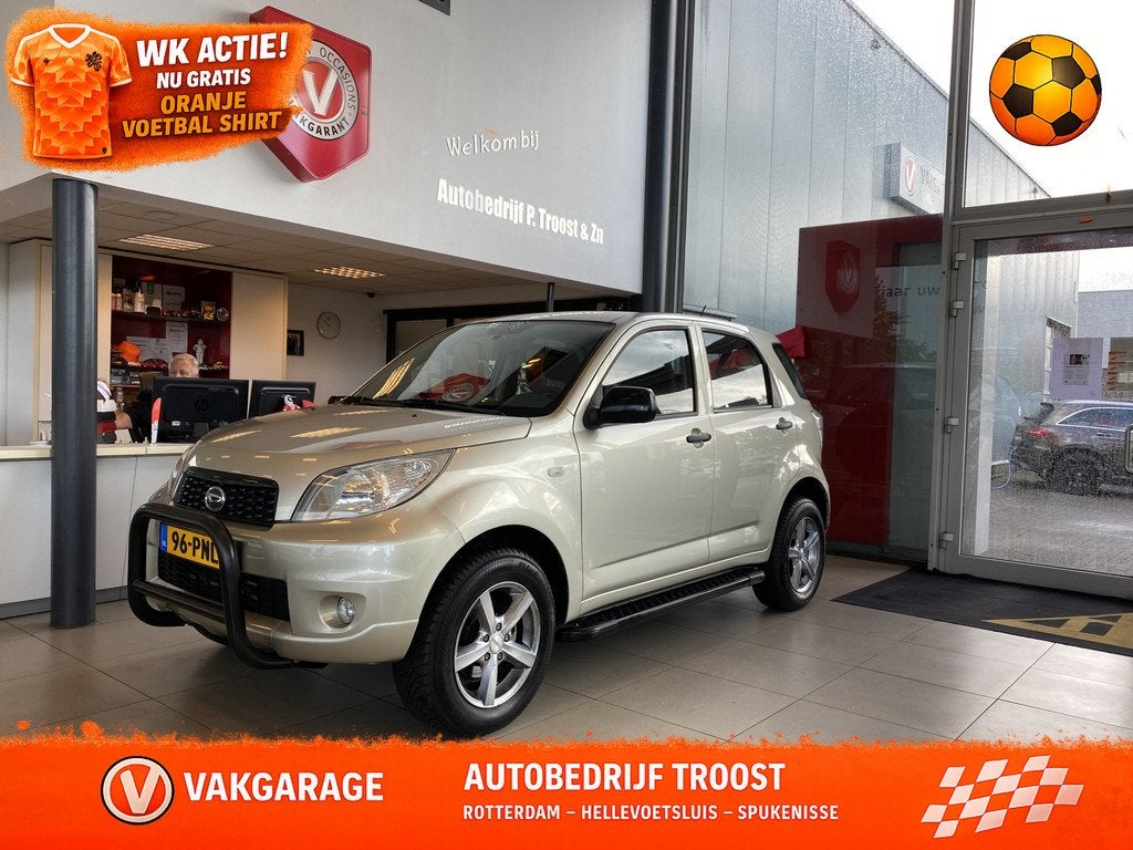 Daihatsu Terios 1.5 2WD Tour Limited,Black Line,Pushbar,Tree, Auto's, Daihatsu, 400 kg, Bedrijf, Handgeschakeld, Grijs