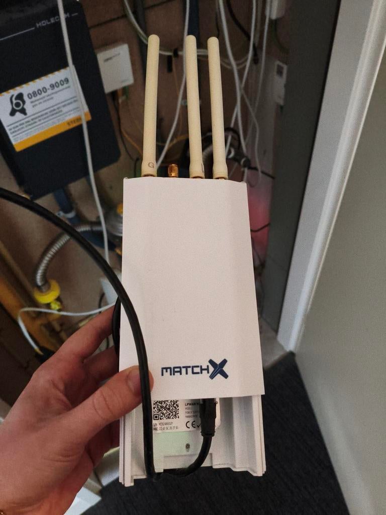 MatchX LPWAN IoT Gateway - Zo goed als nieuw, Ophalen of Verzenden, Zo goed als nieuw, Router, MatchX