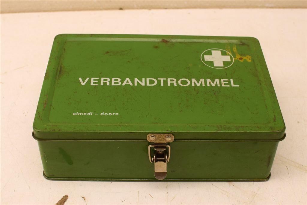 Metalen Verbandtrommel 47323, Ophalen of Verzenden, Gebruikt, 50 tot 100 cm, Minder dan 50 cm