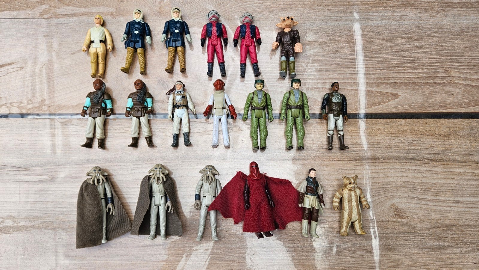 Vintage starwars figuren, Ophalen of Verzenden, Actiefiguurtje