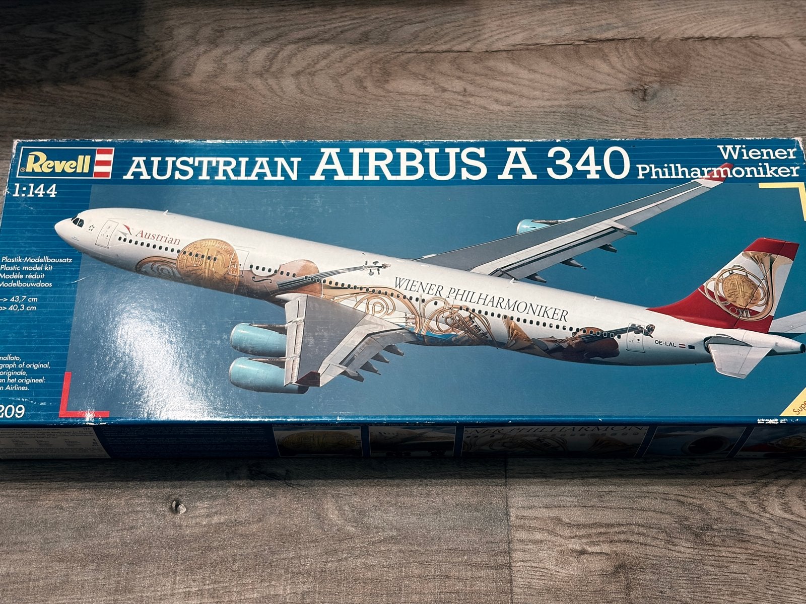 Revell 1:144 Airbus A340 Iberia Modelbouw Vliegtuig, 1:144 tot 1:200, Revell, Ophalen of Verzenden, Zo goed als nieuw