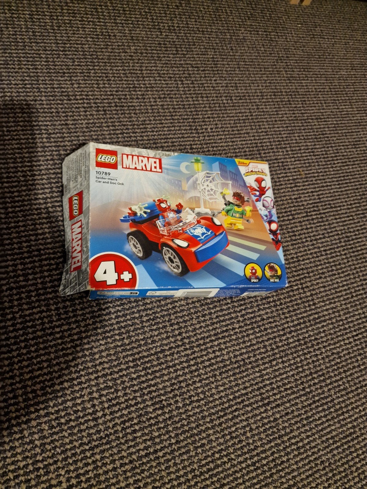 Lego Marvel 10789 Spider-Man auto (niet compleet), Kinderen en Baby's, Speelgoed | Duplo en Lego, Gebruikt, Inclusief doos, Marvel