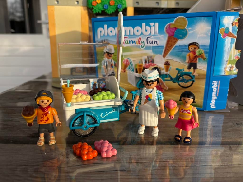 Playmobil ijskraam set 9426 met doos, Ophalen, Nieuw, Complete set